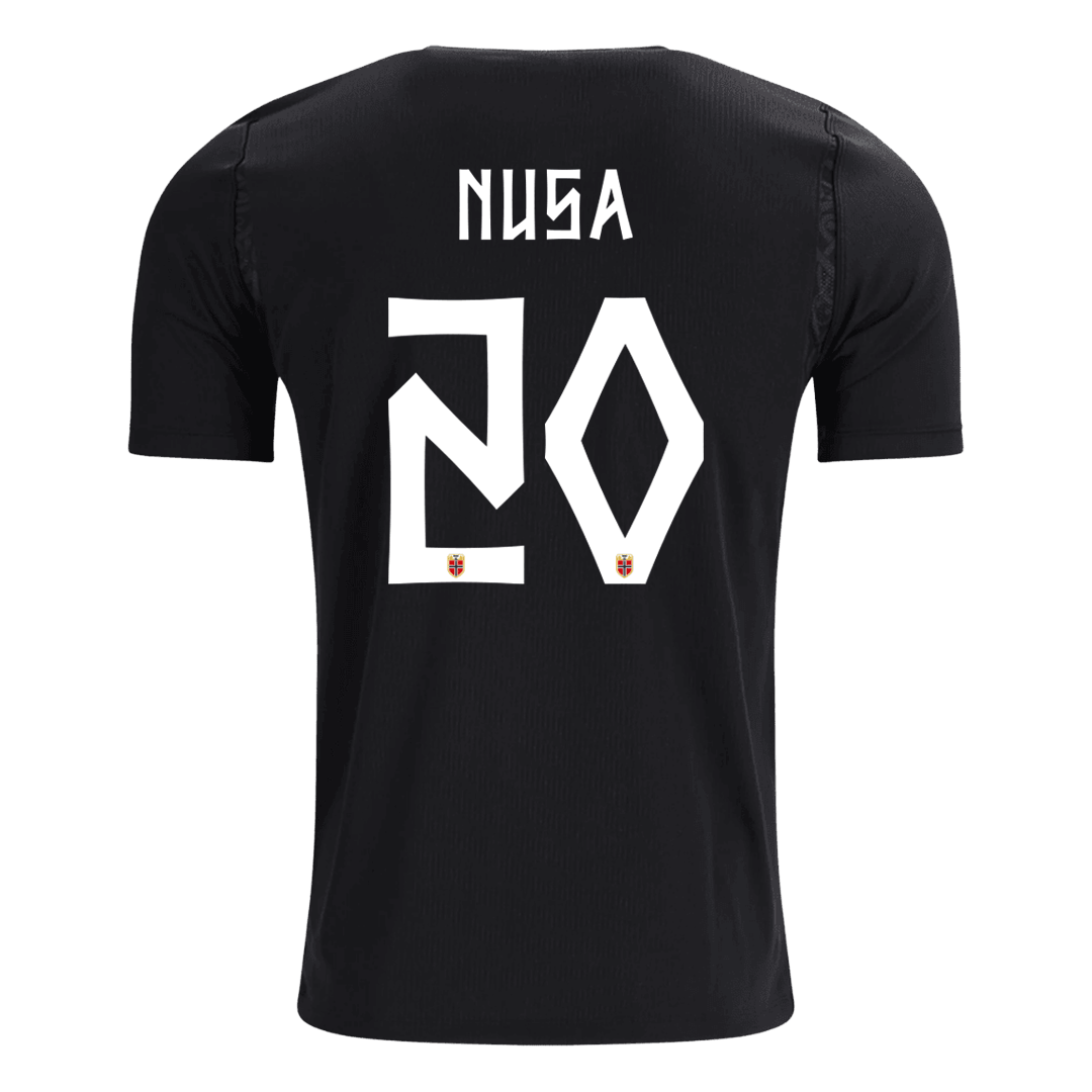 Męska koszulka Norwegii wyjazdowa NUSA #20 – Mundial 2026