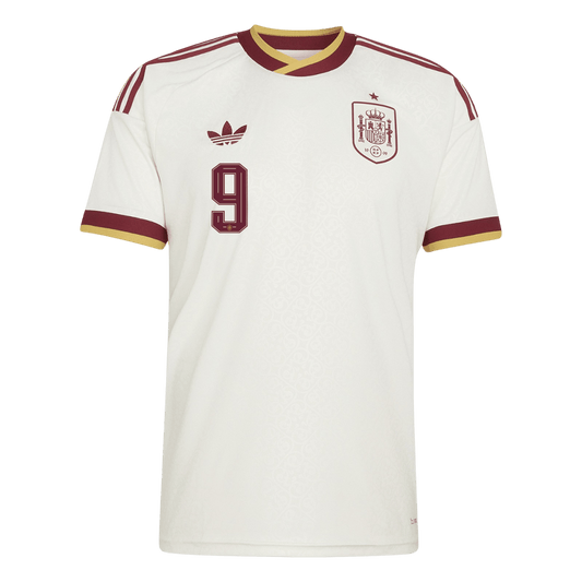 Męska koszulka Hiszpanii wyjazdowa GAVI #9 - Mundial 2026