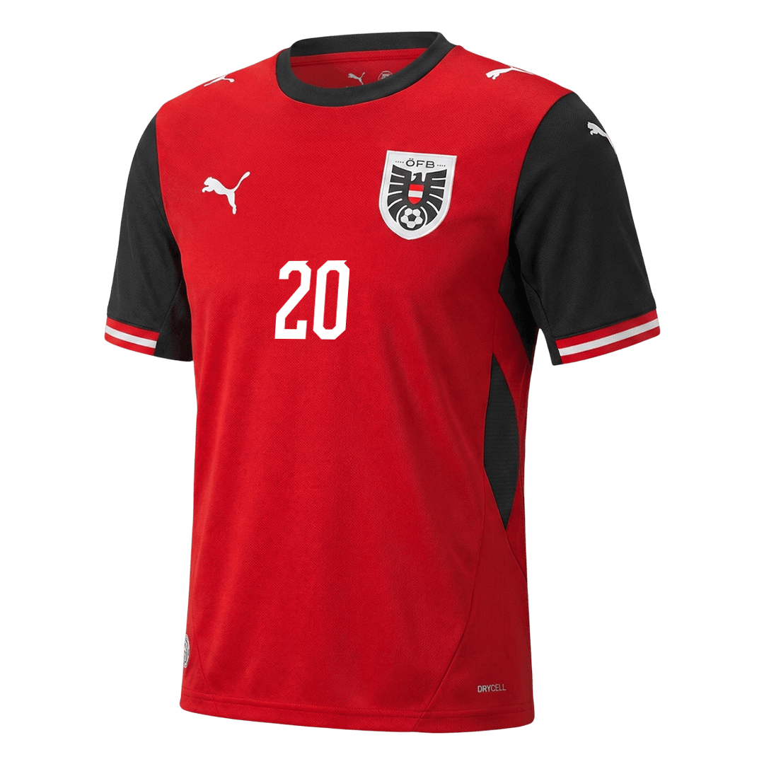 Męska koszulka Austrii domowa LAIMER #20 – Mundial 2026