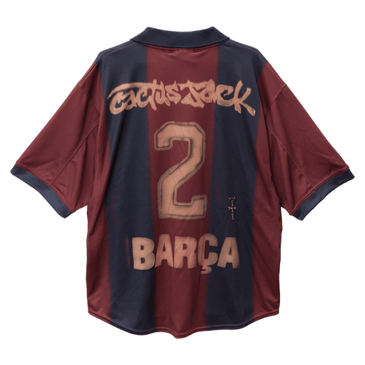 Męska Koszulka Retro Domowa Barcelona X CJ 2000/01 - Topowe Koszulki Pilkarskie Sklep Internetowy