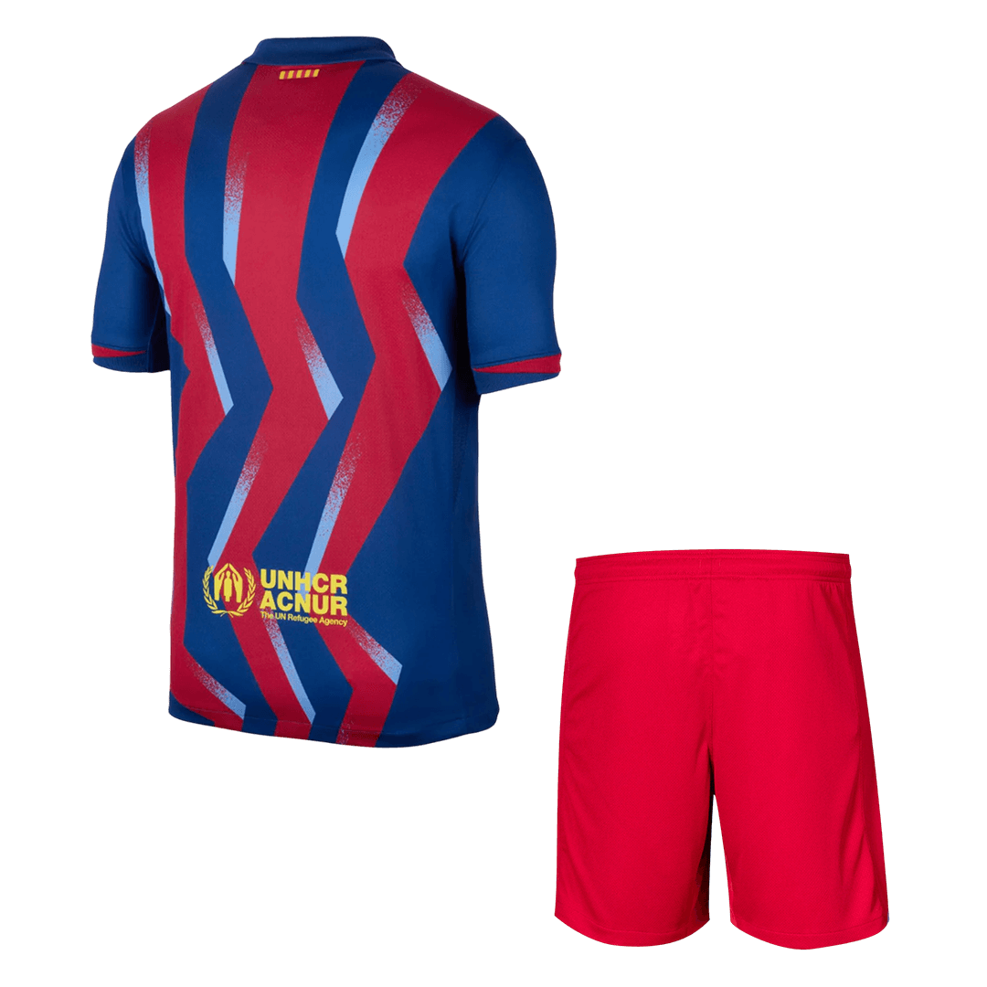 Męski Zestaw Fourth Away Barcelona (Koszulka+Spodenki) 2025/26