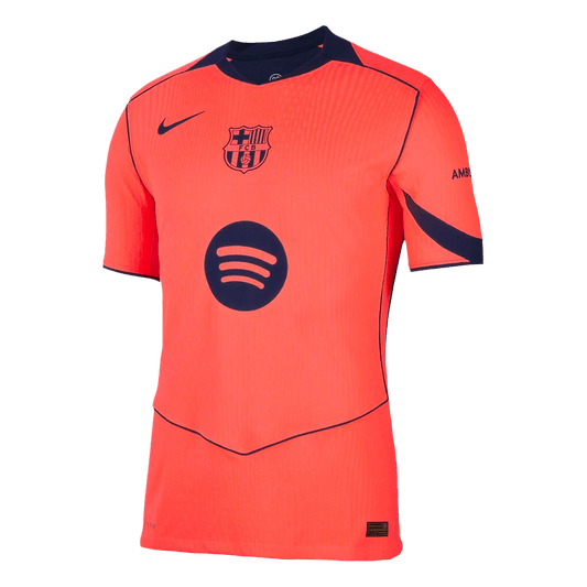 Męska Koszulka Trzecia Wyjazdowa Barcelona ROONY #28 Wersja Piłkarska 2025/26 - Slim Fit