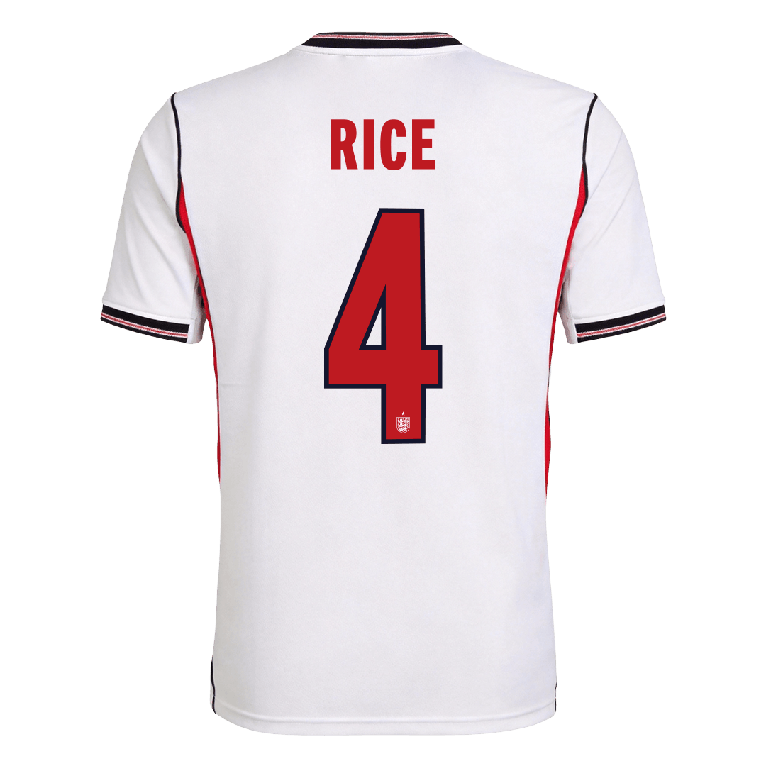Męska koszulka Anglii domowa RICE #4 – Mundial 2026