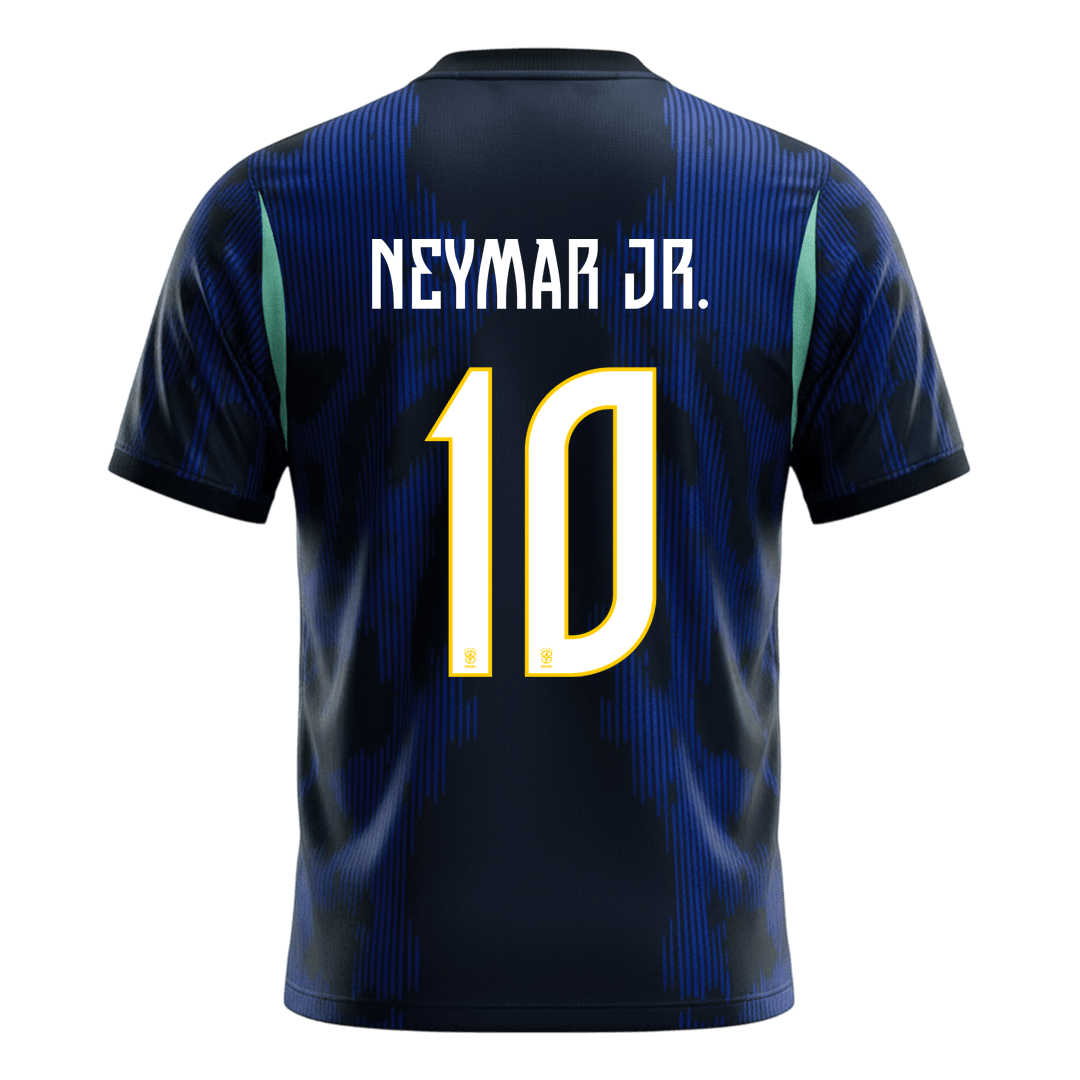 Męska koszulka Brazylii wyjazdowa NEYMAR JR. #10 - Mundial 2026