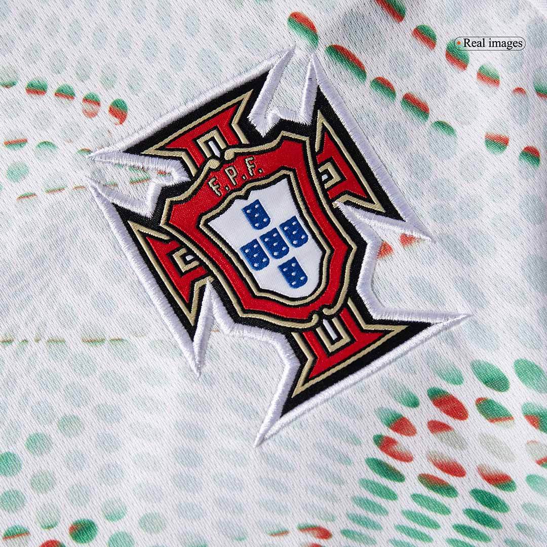 Męska Koszulka Wyjazdowa Portugalia Długi Rękaw 2025 - Topowe Koszulki Pilkarskie Sklep Internetowy