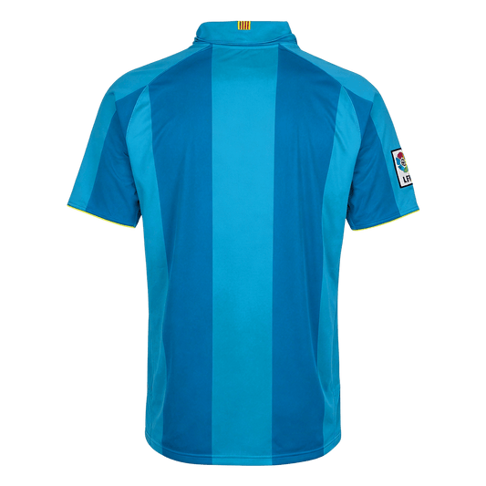 Męska Koszulka Retro Wyjazdowa Barcelona 2007/08