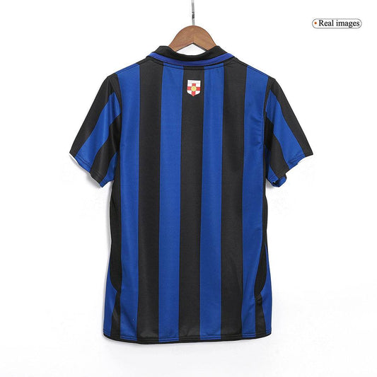 Męska domowa koszulka piłkarska Retro 2007/08 Inter Mediolan - Topowe Koszulki Pilkarskie Sklep Internetowy
