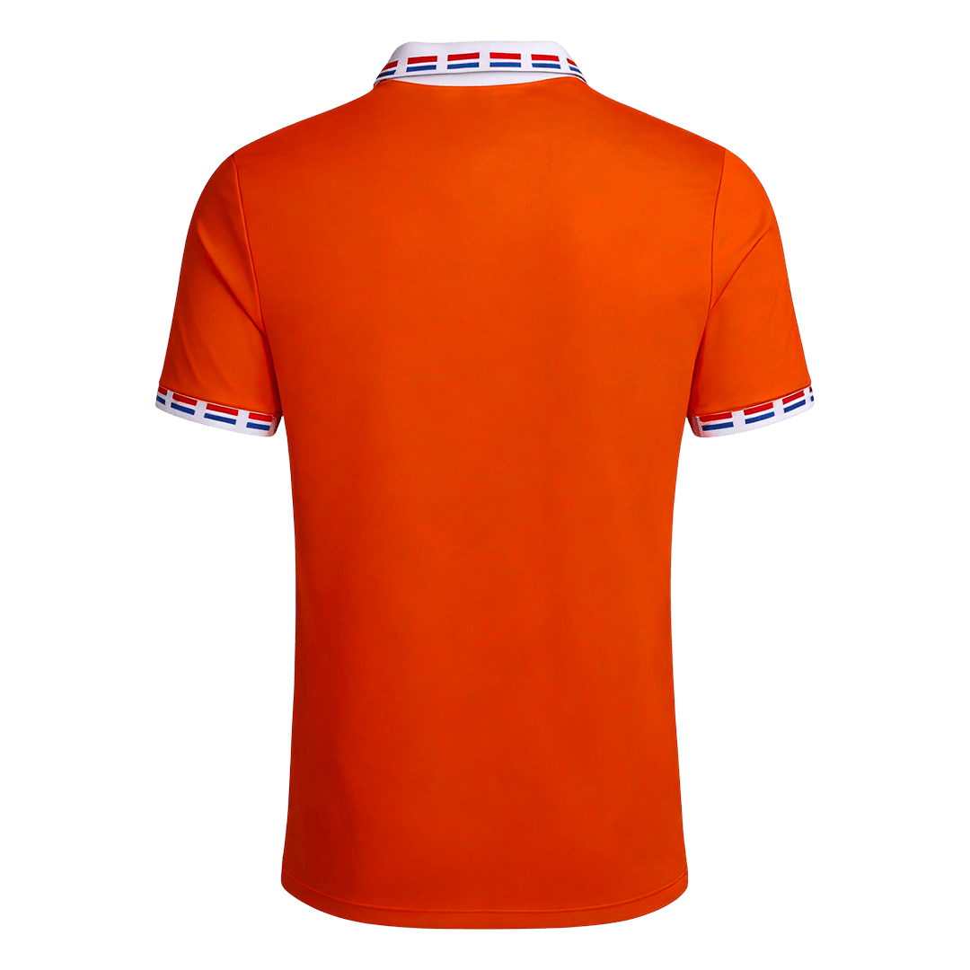 Męska Koszulka Retro Domowa Netherlands 1996