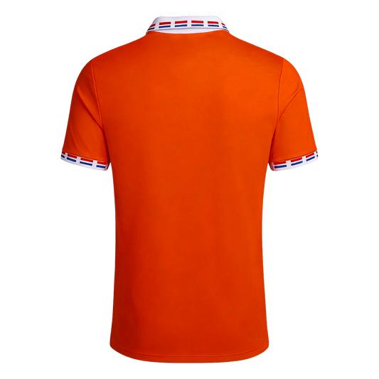 Męska Koszulka Retro Domowa Netherlands 1996