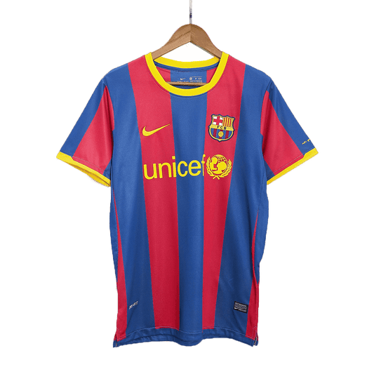 Męska Koszulka Retro Domowa Barcelona MESSI #10 2010/11 - Topowe Koszulki Pilkarskie Sklep Internetowy