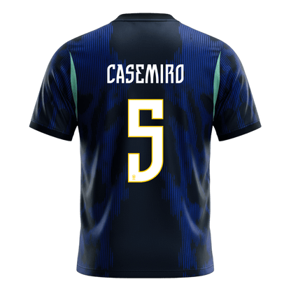 Męska koszulka Brazylii wyjazdowa CASEMIRO #5 - Mundial 2026