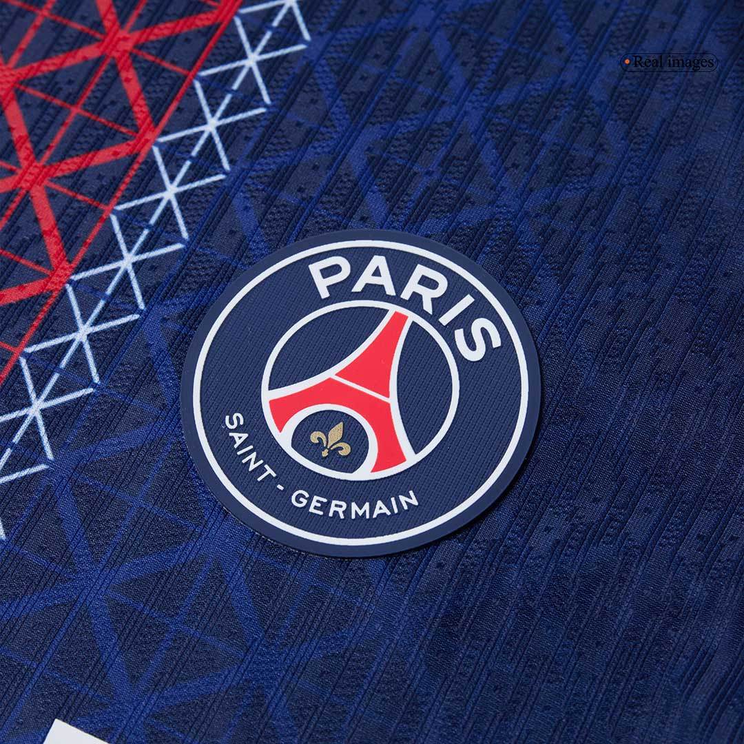 Męska Koszulka Domowa PSG D.DOUÉ #14 Wersja Piłkarska 2025/26 - Slim Fit - Topowe Koszulki Pilkarskie Sklep Internetowy