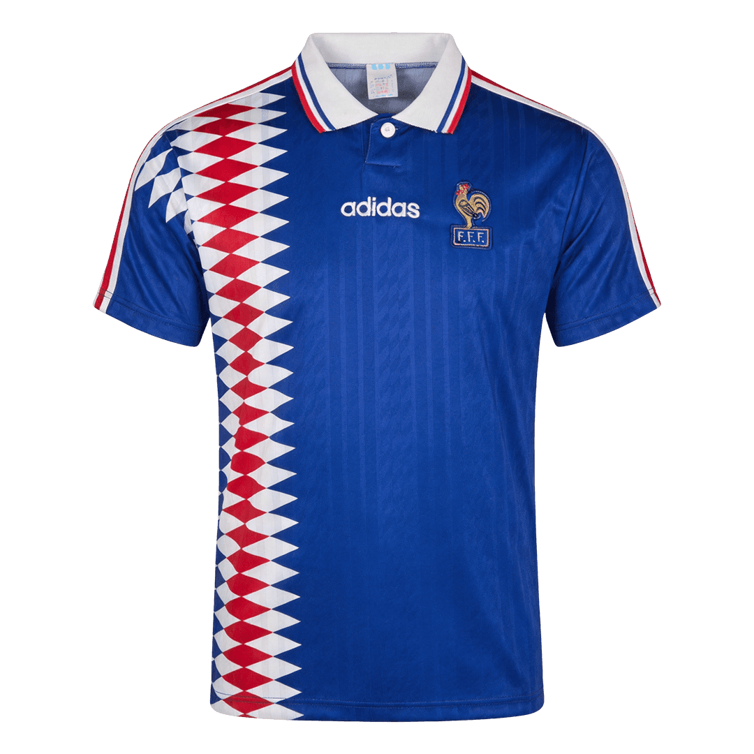 Męska Koszulka Retro Domowa France 1994