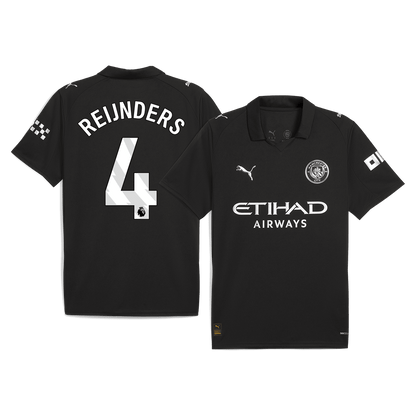 Męska Koszulka Wyjazdowa Manchester City REIJNDERS #4 2025/26