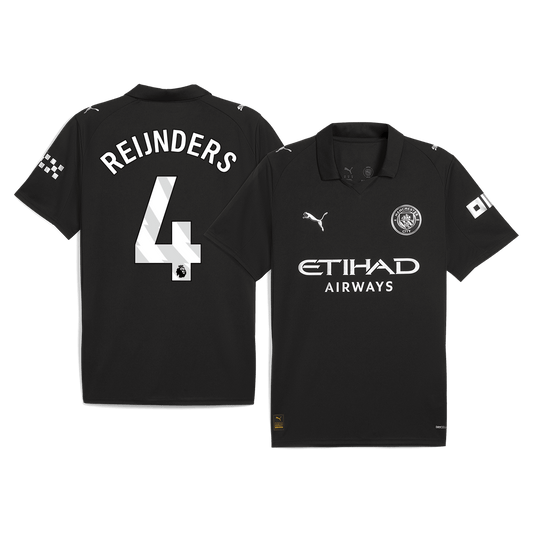 Męska Koszulka Wyjazdowa Manchester City REIJNDERS #4 2025/26
