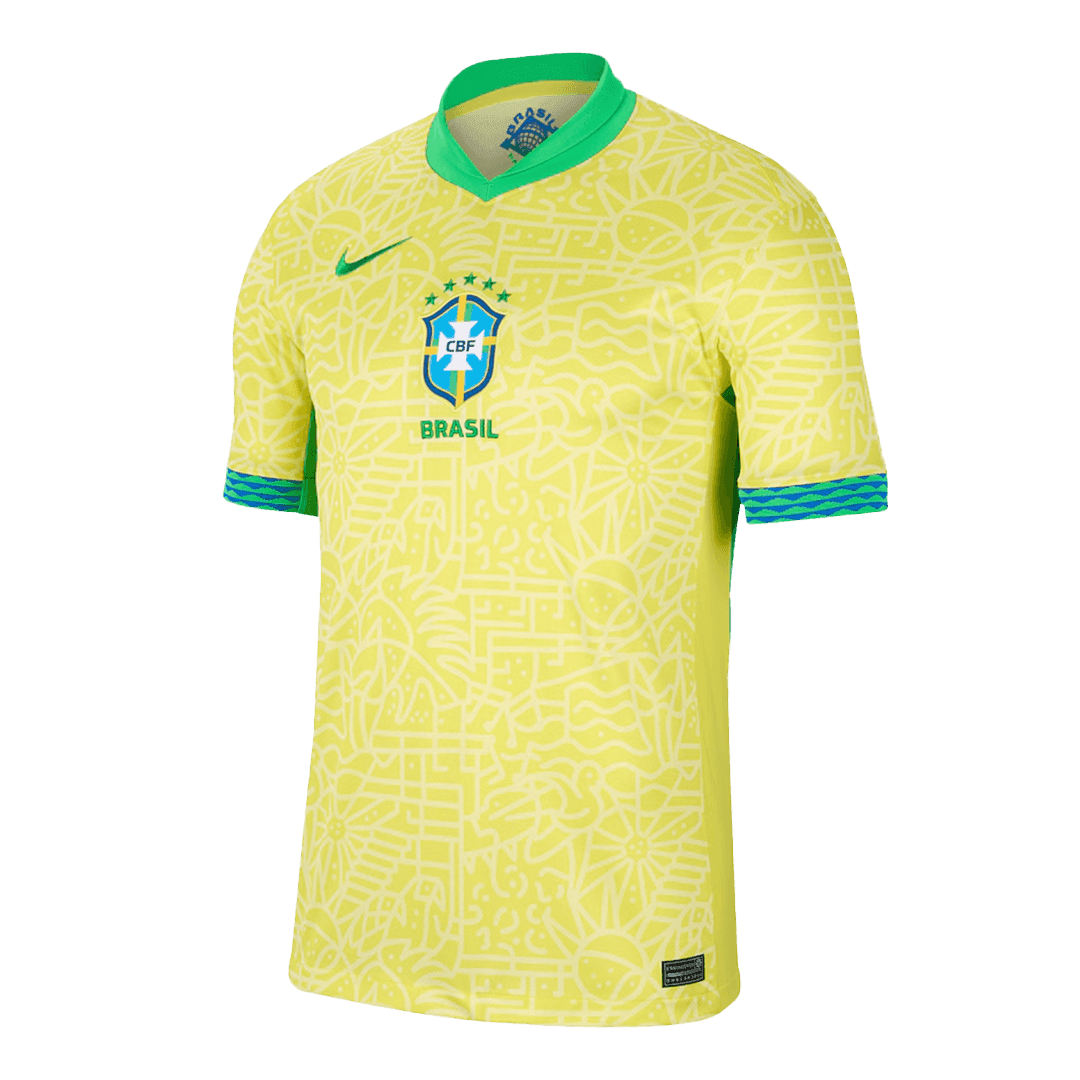 Koszulka domowa reprezentacji Brazylii Copa America 2024 - Topowe Koszulki Pilkarskie Sklep Internetowy