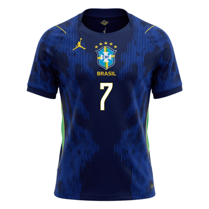 Męska koszulka Brazylii wyjazdowa VINI JR. #7 – Mundial 2026