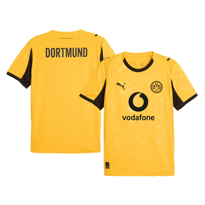 Męska Koszulka Domowa Borussia Dortmund 2025/26 - Cup