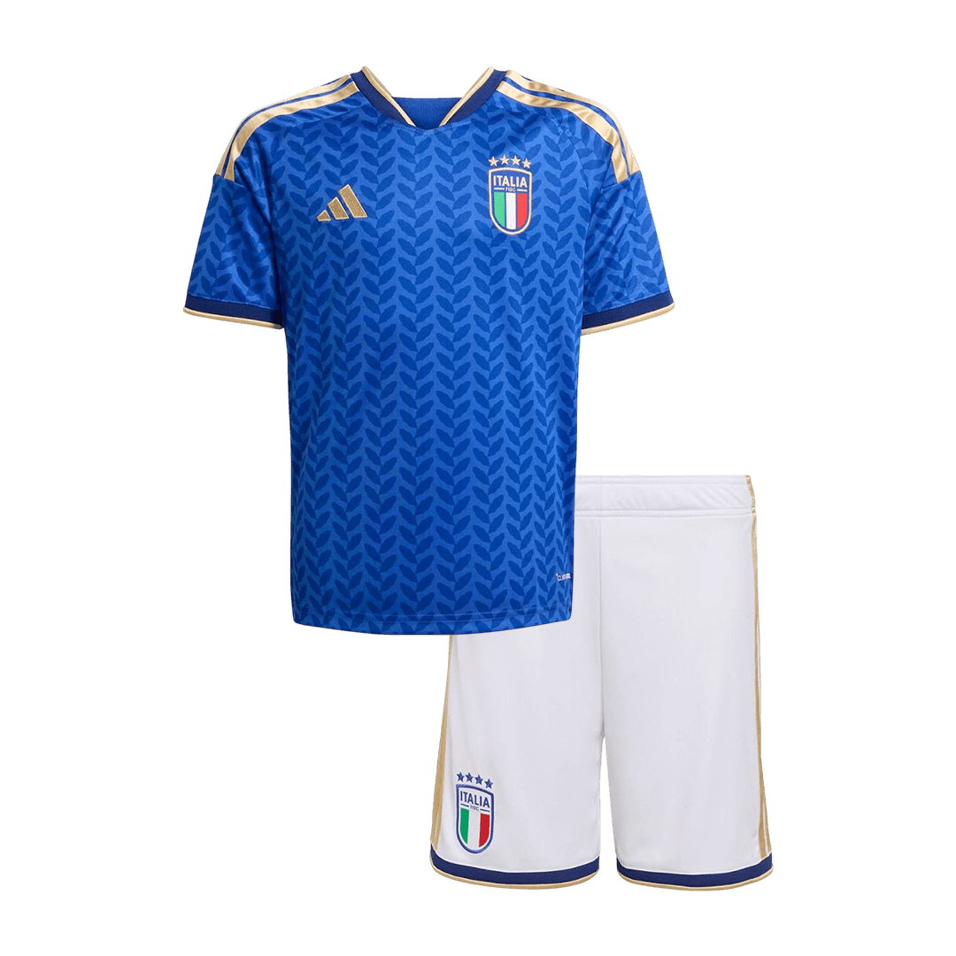 Dziecięcy Zestaw Domowa Italy (Koszulka+Spodenki) 2025/26