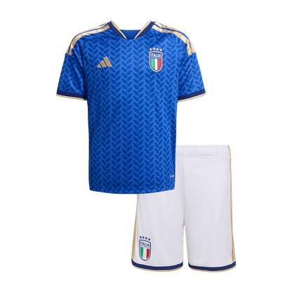 Dziecięcy Zestaw Domowa Italy (Koszulka+Spodenki) 2025/26
