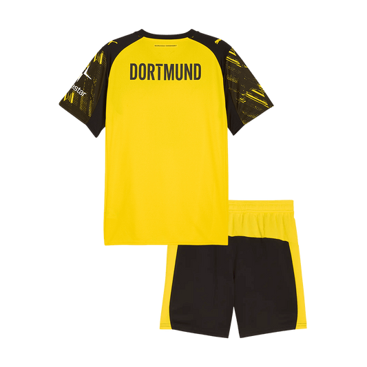 Dziecięcy Zestaw Domowa Borussia Dortmund (Koszulka+Spodenki) 2025/26