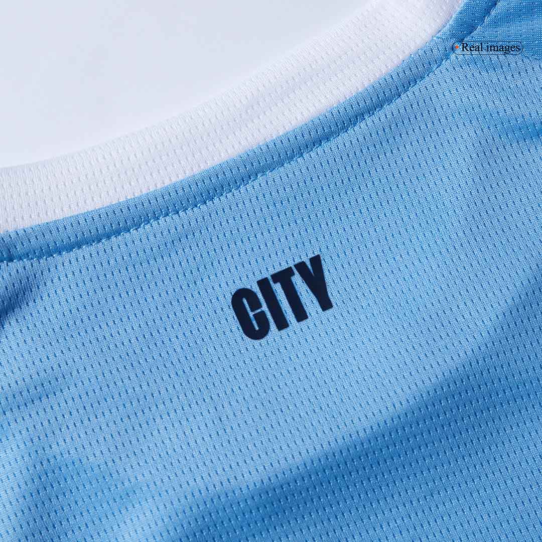 Dziecięcy Zestaw Domowa Manchester City (Koszulka + Spodenki + Skarpety) 2025/26