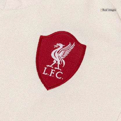 Dziecięcy Zestaw Wyjazdowa Liverpool (Koszulka + Spodenki + Skarpety) 2025/26 - Topowe Koszulki Pilkarskie Sklep Internetowy