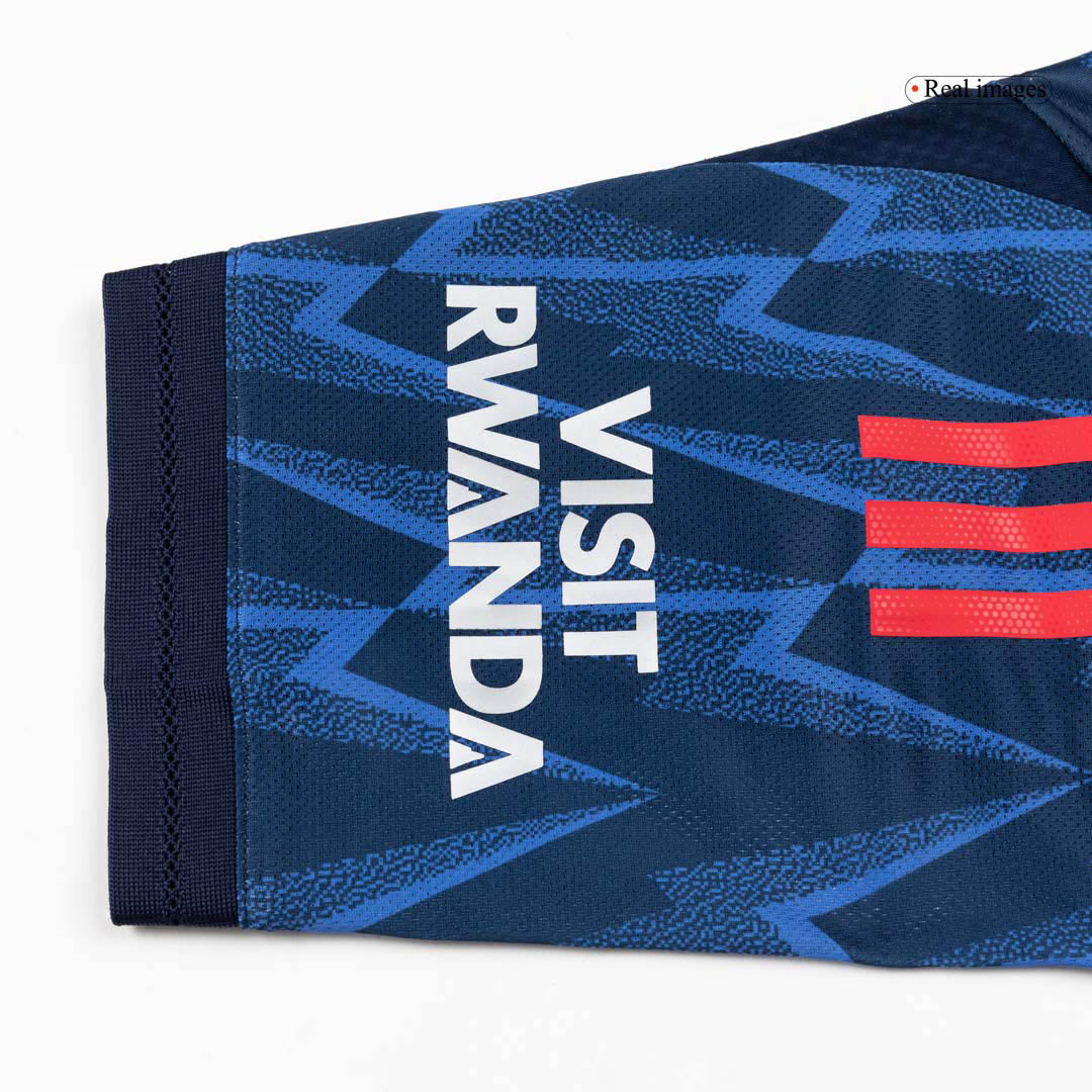 Męska Koszulka Wyjazdowa Arsenal ØDEGAARD #8 Wersja Piłkarska 2025/26 - Slim Fit