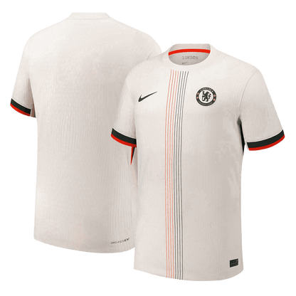 Męska Koszulka Wyjazdowa Chelsea Wersja Piłkarska 2025/26 - Slim Fit - Topowe Koszulki Pilkarskie Sklep Internetowy