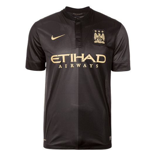 Męska koszulka Manchesteru City wyjazdowa Retro 2013/14