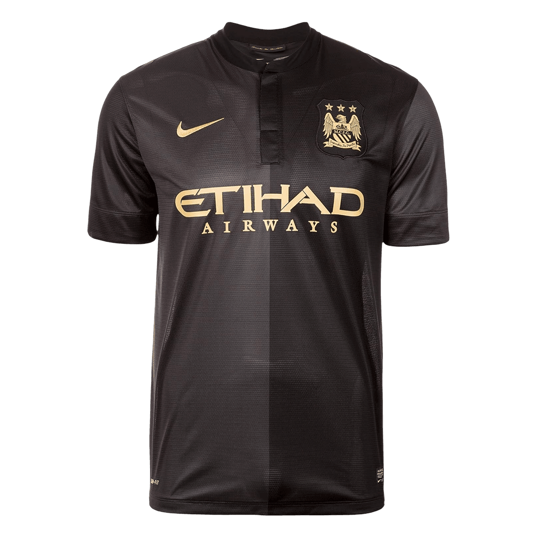 Męska koszulka Manchesteru City wyjazdowa Retro 2013/14