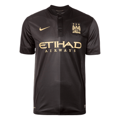 Męska koszulka Manchesteru City wyjazdowa Retro 2013/14