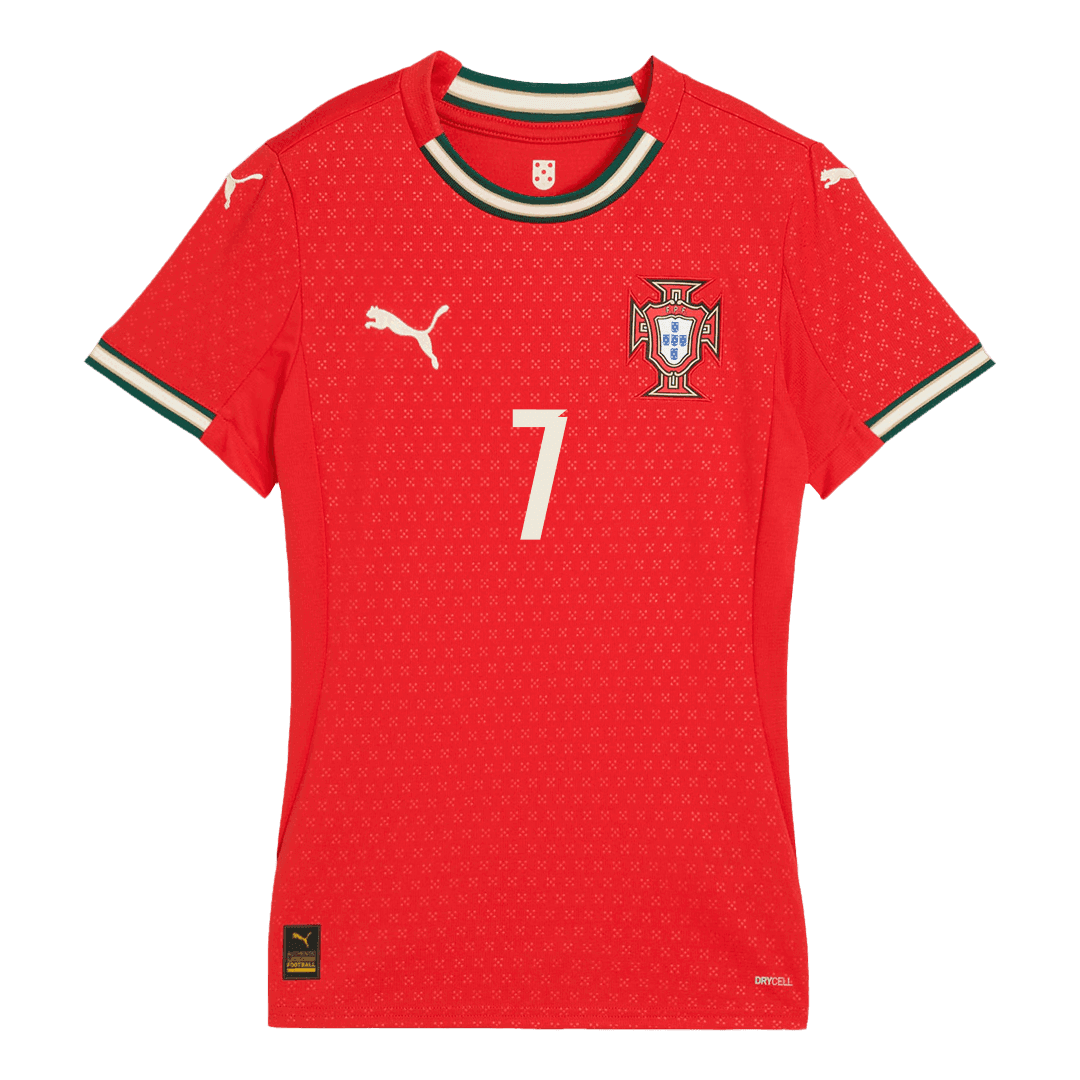 Damska Koszulka Domowa Portugalia RONALDO #7 2025 - Topowe Koszulki Pilkarskie Sklep Internetowy