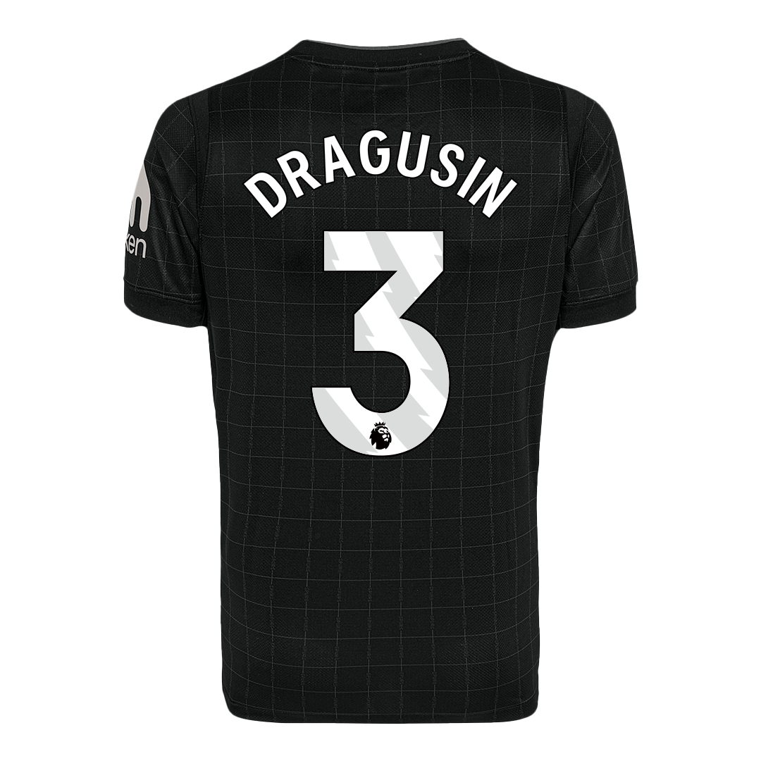 Męska Koszulka Wyjazdowa Tottenham Hotspur DRAGUSIN #3 2025/26
