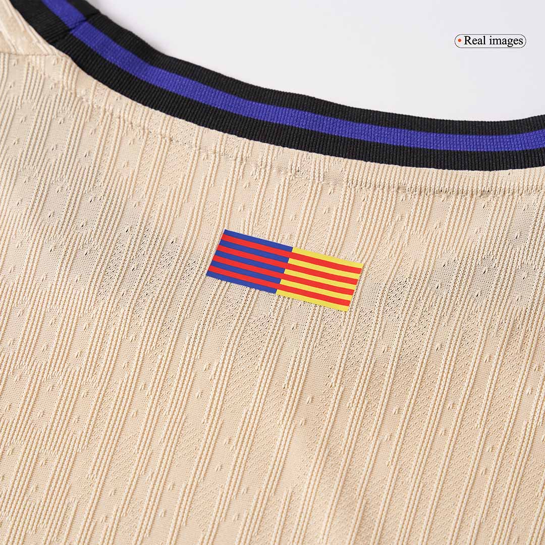 Męska Koszulka Wyjazdowa Barcelona ROONY #28 Wersja Piłkarska 2025/26 - UCL - Slim Fit