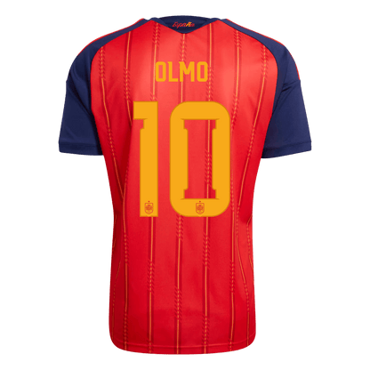 Męska koszulka Hiszpanii domowa OLMO #10 - Mundial 2026 [PREMIUM]
