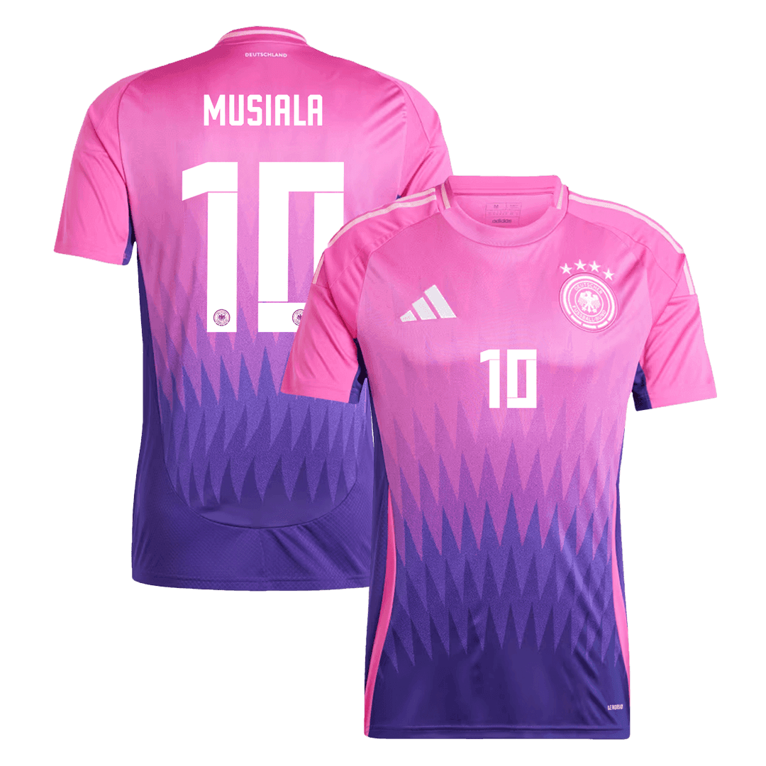 Męska koszulka piłkarska MUSIALA #10 Germany Euro Away 2024 - Topowe Koszulki Pilkarskie Sklep Internetowy