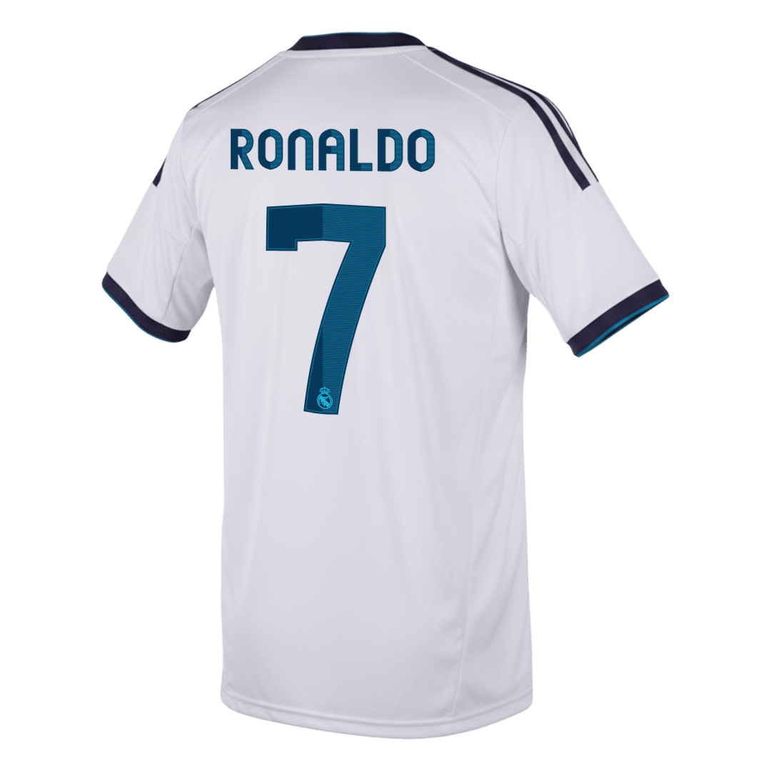 Męska koszulka Realu Madryt domowa Retro 2012/13 RONALDO #7