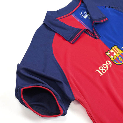 Koszulka Retro Domowa Barcelona GUARDIOLA #4 1999/00 - 100th Anniversary - Topowe Koszulki Pilkarskie Sklep Internetowy