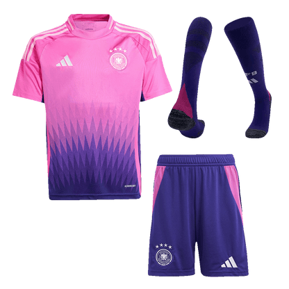 Dziecięca koszulka piłkarska Germany Euro Away (koszulka+spodenki+skarpety) 2024 - Topowe Koszulki Pilkarskie Sklep Internetowy