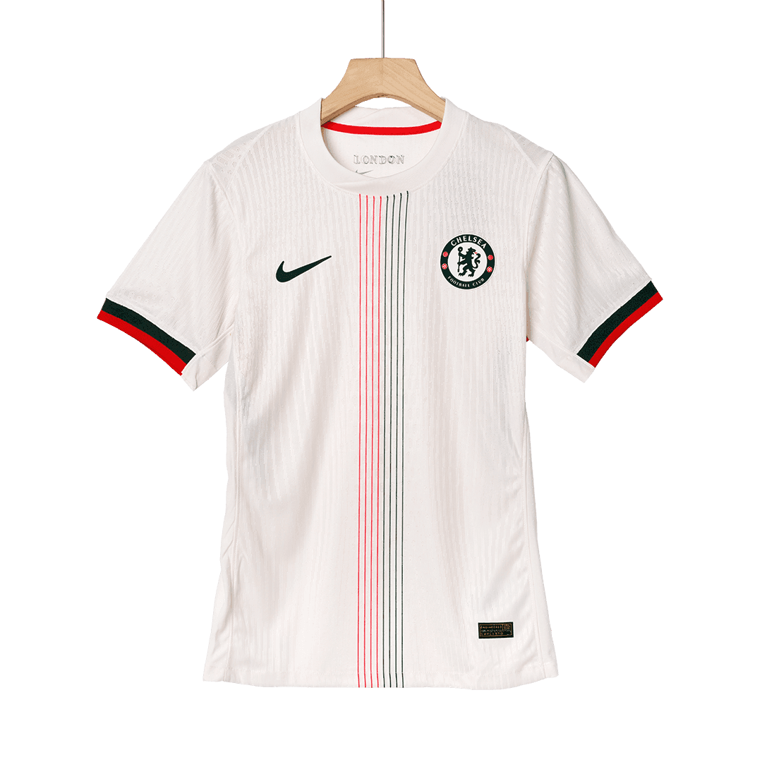Męska Koszulka Wyjazdowa Chelsea Wersja Piłkarska 2025/26 - Slim Fit - Topowe Koszulki Pilkarskie Sklep Internetowy