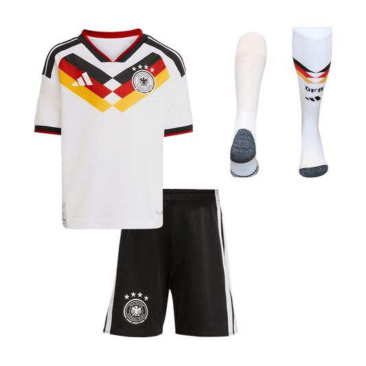 Dziecięcy Zestaw Domowa Germany (Koszulka + Spodenki + Skarpety) World Cup 2026