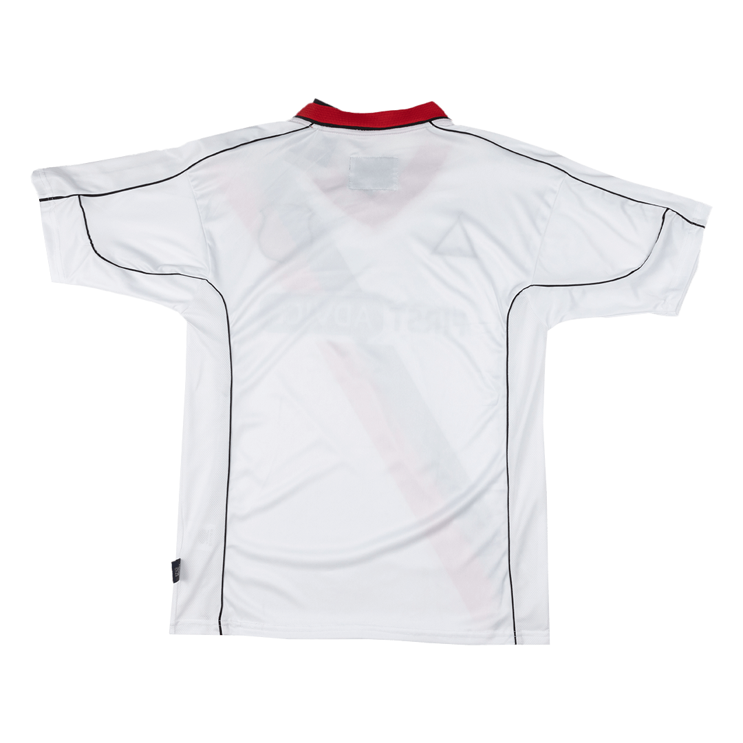 Męska Koszulka Retro Wyjazdowa Manchester City 2002/03
