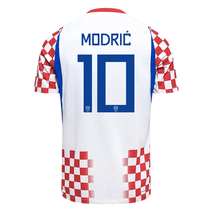 Męska koszulka Chorwacji domowa MODRIĆ #10 wersja zawodnicza - Mundial 2026