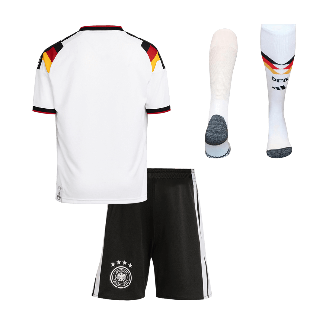 Dziecięcy Zestaw Domowa Germany (Koszulka + Spodenki + Skarpety) World Cup 2026
