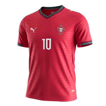 Męska koszulka Portugalii domowa BERNARDO #10 – Mundial 2026 [PREMIUM]