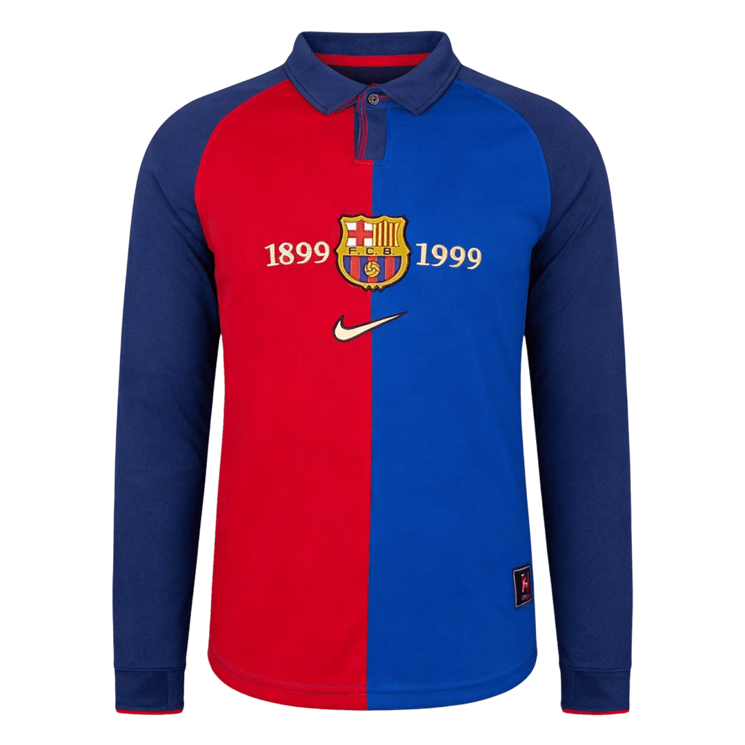 Męska Koszulka Retro Special Barcelona 1999/00 z Długim Rękawem