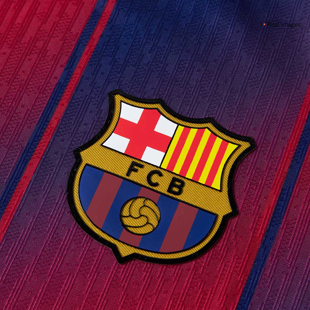 Męska Koszulka Domowa Barcelona ROONY #19 Wersja Piłkarska 2025/26 - UCL - Slim Fit