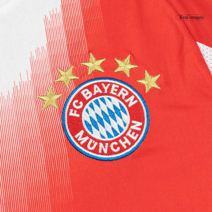 Damska Koszulka Domowa Bayern Monachium 2025/26 - Topowe Koszulki Pilkarskie Sklep Internetowy