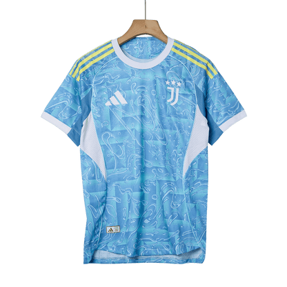 Męska Koszulka Wyjazdowa Juventus Wersja Piłkarska 2025/26 - Slim Fit - Topowe Koszulki Pilkarskie Sklep Internetowy
